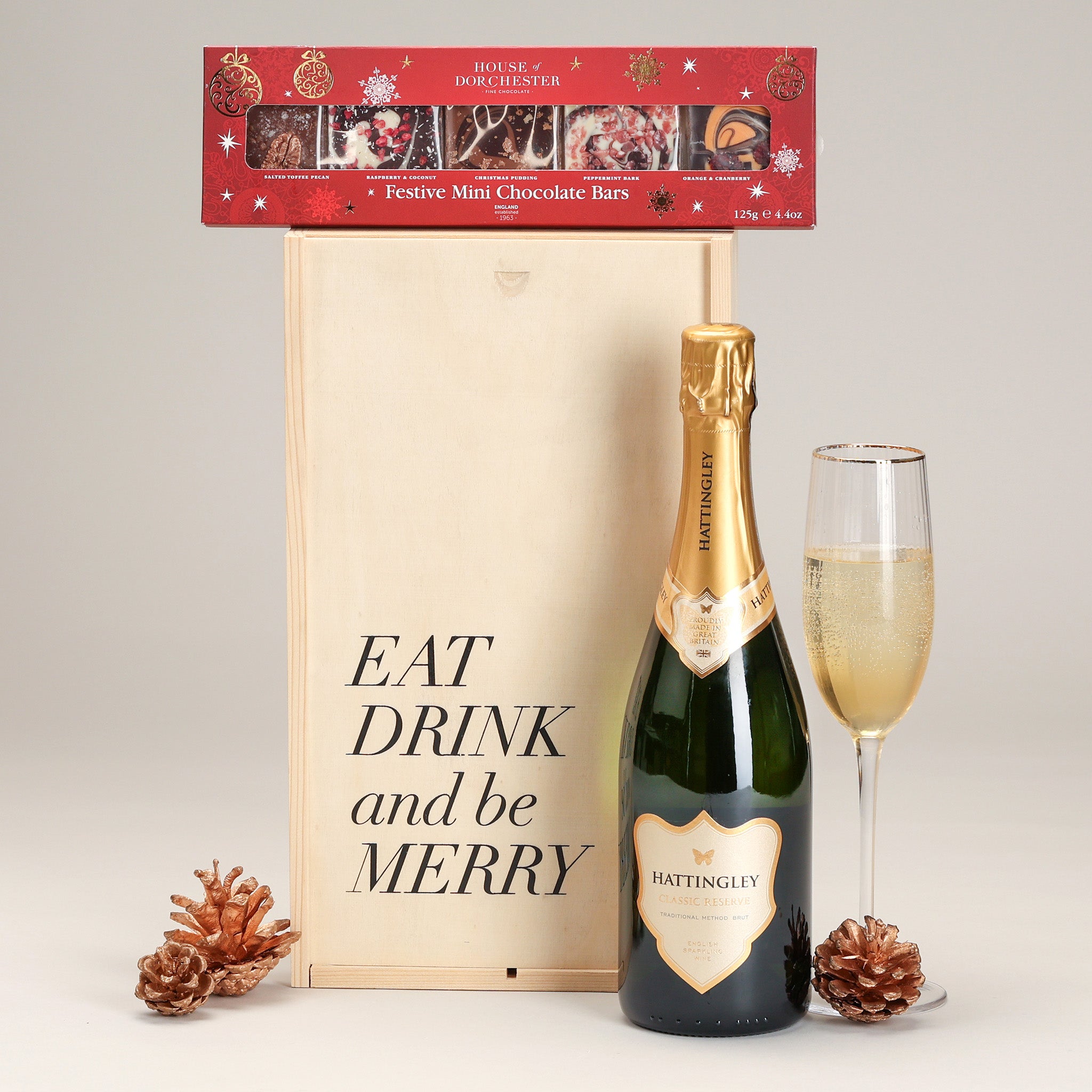 English Sparkling Wine And Chocolates (Hampshire and Dorset